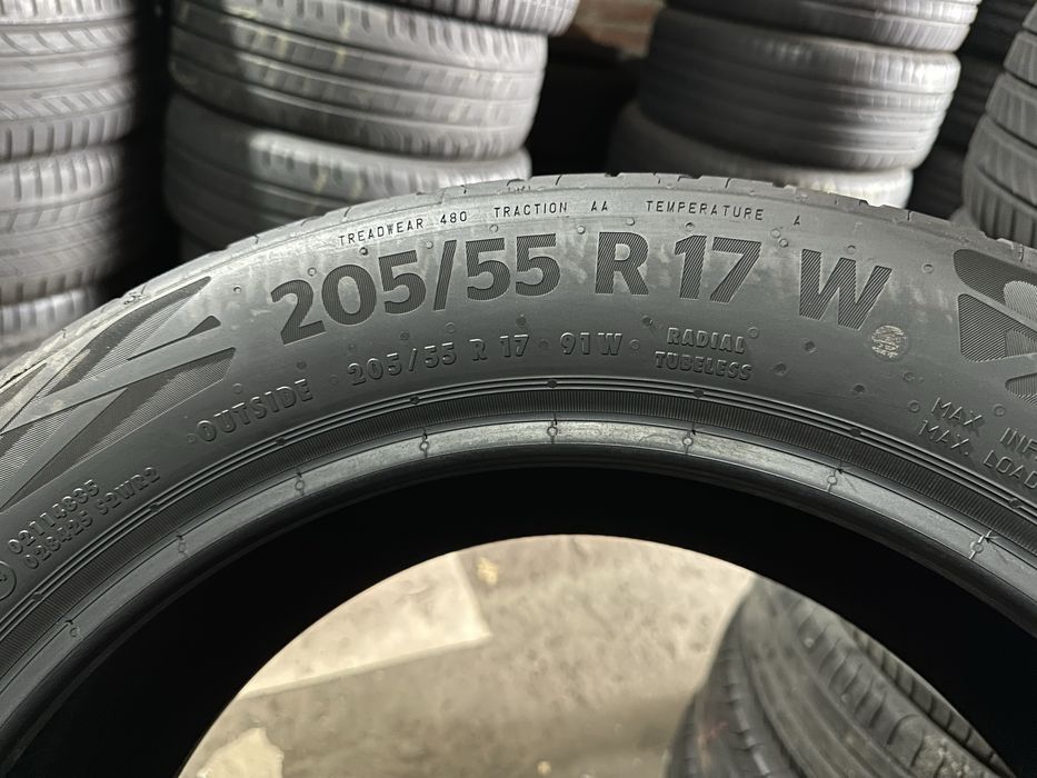 205/55 R17 Continental EcoContact 6 /2022рік/літо/4шт./