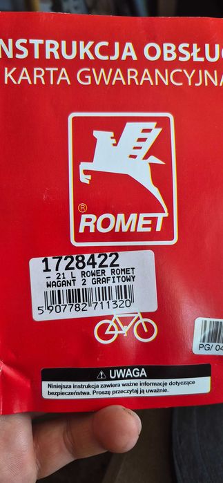 Rower Romet wagant 2