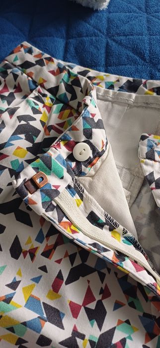 spodnie na lato zara basic r 38