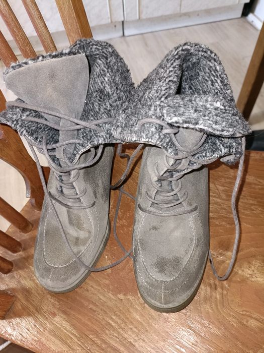 Buciki na obcasie jesienne