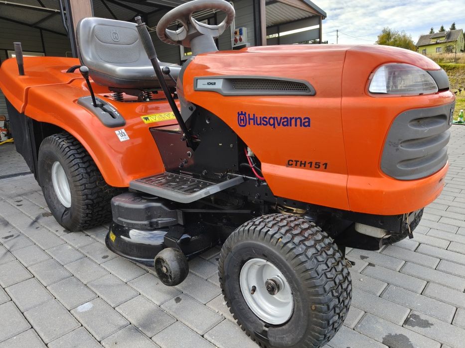 Traktorek Kosiarka Husqvarna CTH 151 moc 15.5KM Ładna
