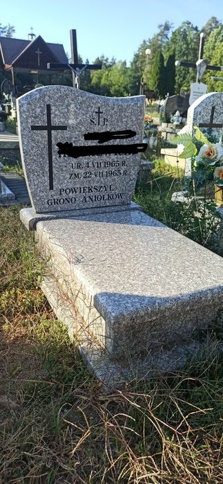 Nagrobek używany dla dzieci/urny