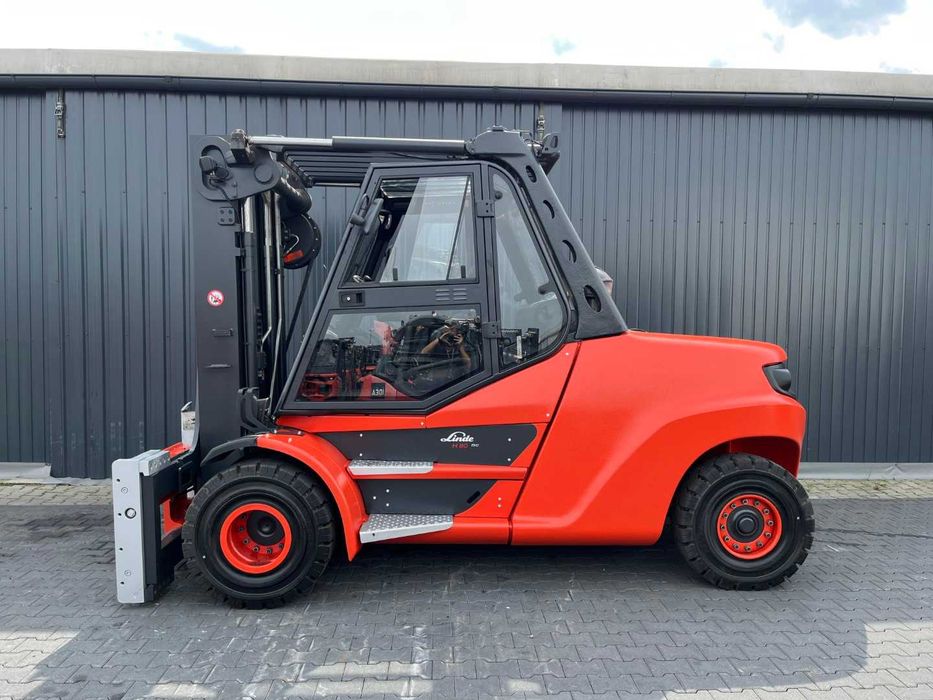 Wózek widłowy Linde H80D-03/1100 Triplex Przesuw Pozycjoner 2019 rok