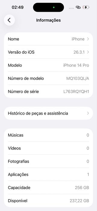 iPhone 14 pro e acessórios