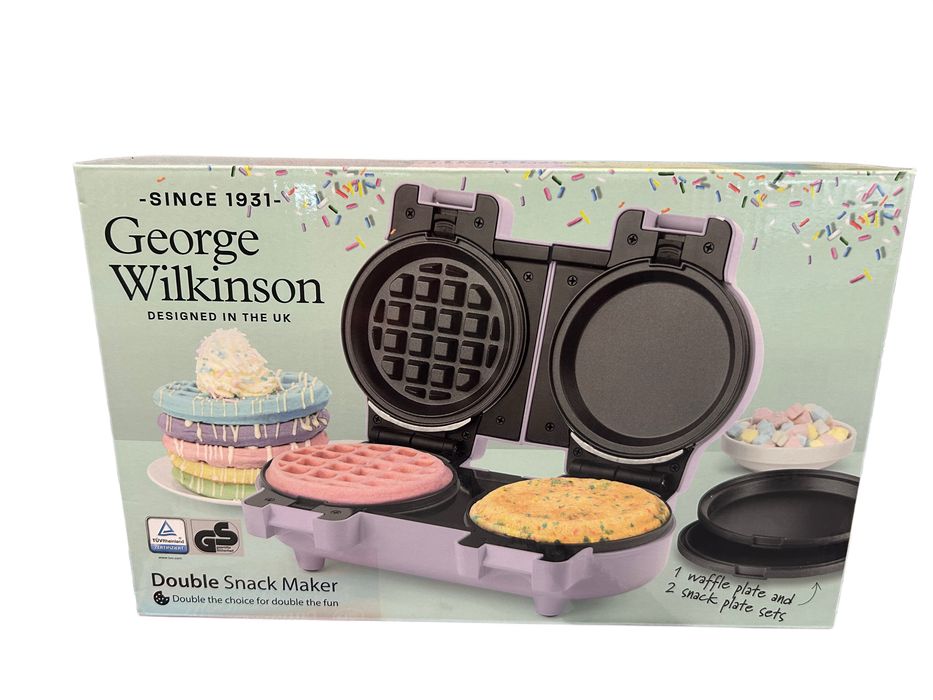 George Wilkinson Double Snack Maker – podwójny opiekacz / gofrownica