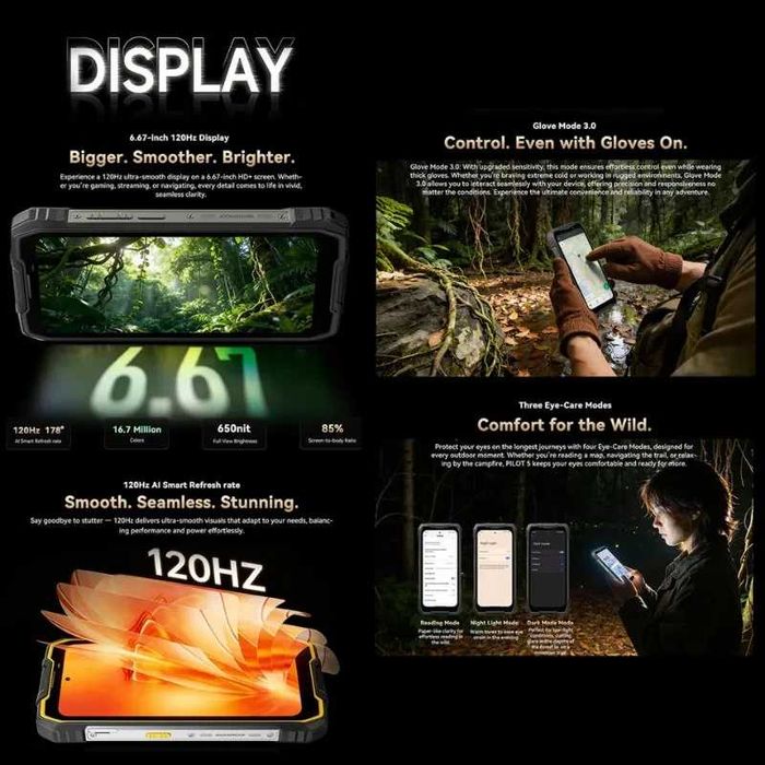 Oscal Pilot  5G 8GB/256GB IP69K 2.2GHz