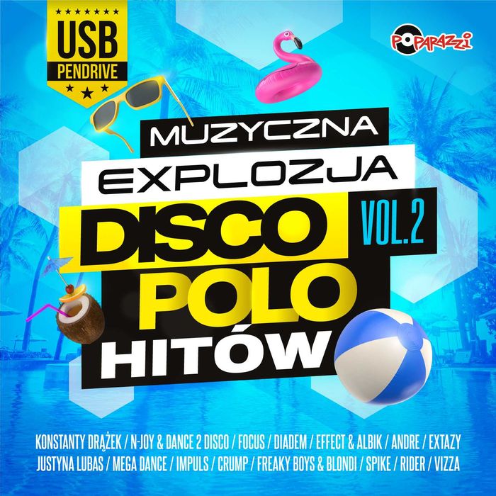 Składanka - Muzyczna Explozja Disco Polo Vol. 2 (USB - PENDRIVE) MP3