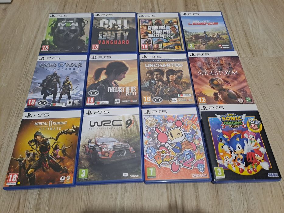 12 jogos ps5.....