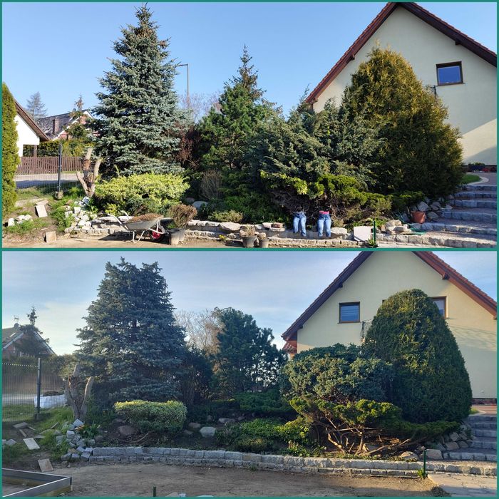 Usługi ogrodnicze, prace w ogrodzie