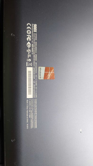 Samsung NP900X3E laptop FullHD i5 4GB 128 BG