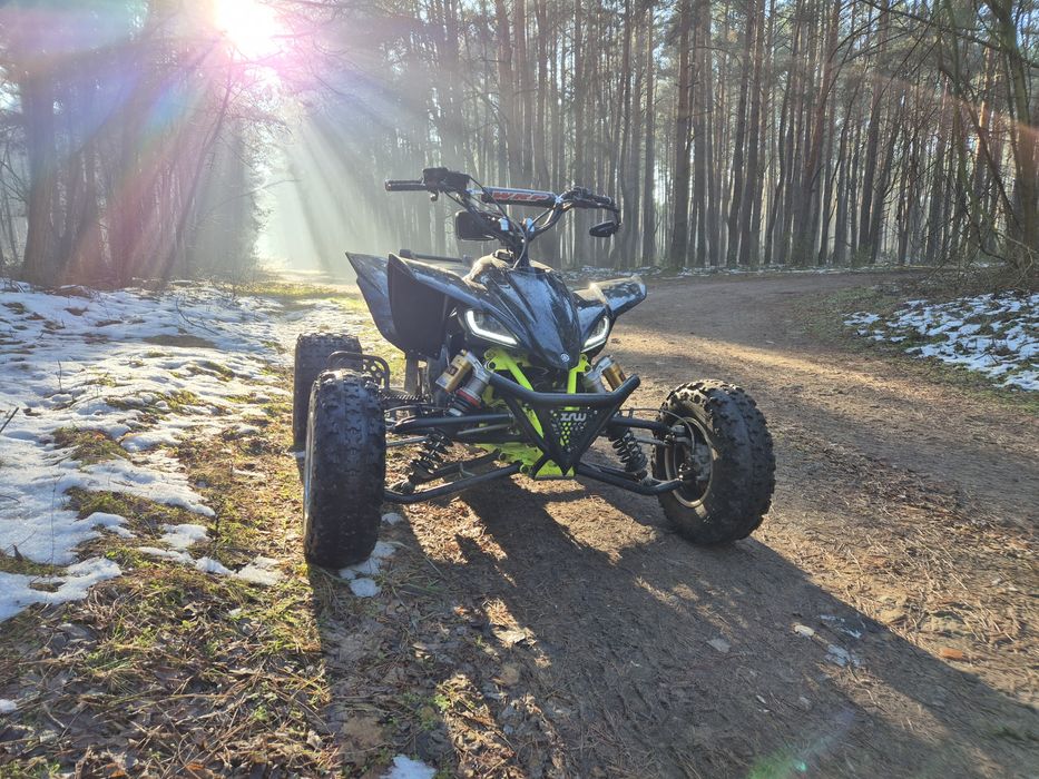 Przednia lampa reflektor LED kierunki DRL Yamaha Raptor 700 YFZ 450