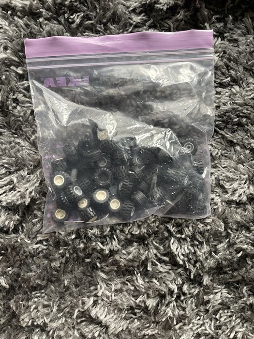 Klocki lego segregowane