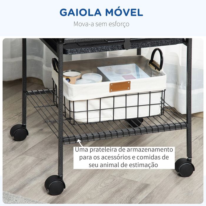 •NOVO• Gaiola Aço inoxidável* Portes Gratis todo País