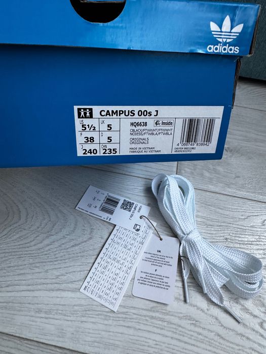 Кросівки,кеди adidas Campus стан нових ! р 37-38 US 5 1/2 UK 5