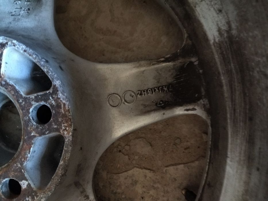 Диски литые Вorbet 7.5J R16 5/100 ет30 под ремонт