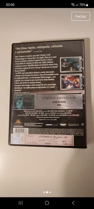 Filme Exterminador Implacável original