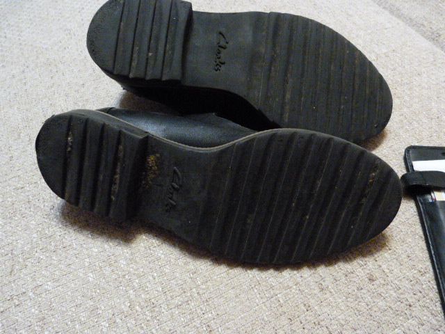 Туфли кожа Clarks ст.24см