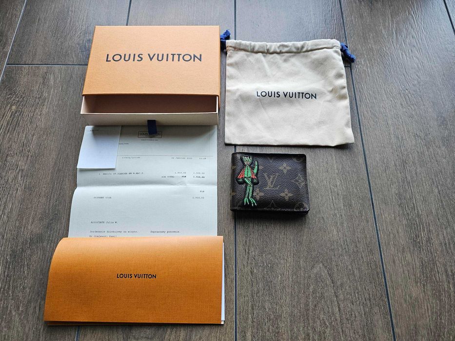 Limitowany, oryginalny portfel Louis Vuitton M80156 Friends