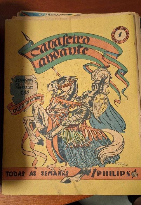 Revistas de Banda Desenhada - Cavaleiro Andante