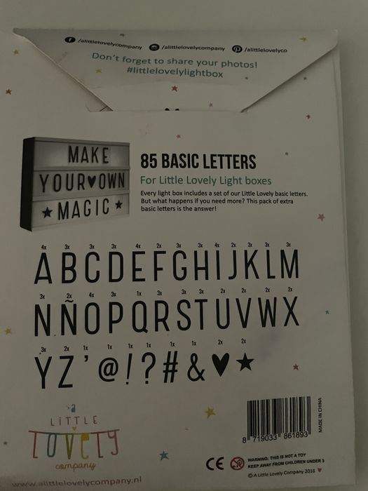 Letter Light Box