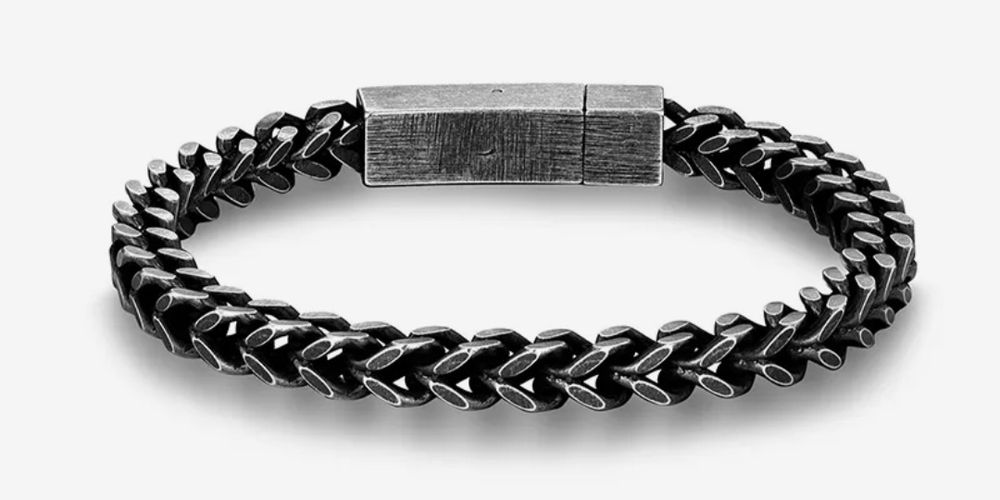 Pulseiras aço homem