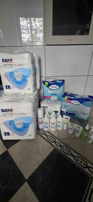 Pampersy i kosmetyki dla seniora