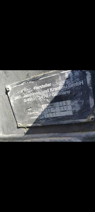 Кран манипулятор MKG HLK 125