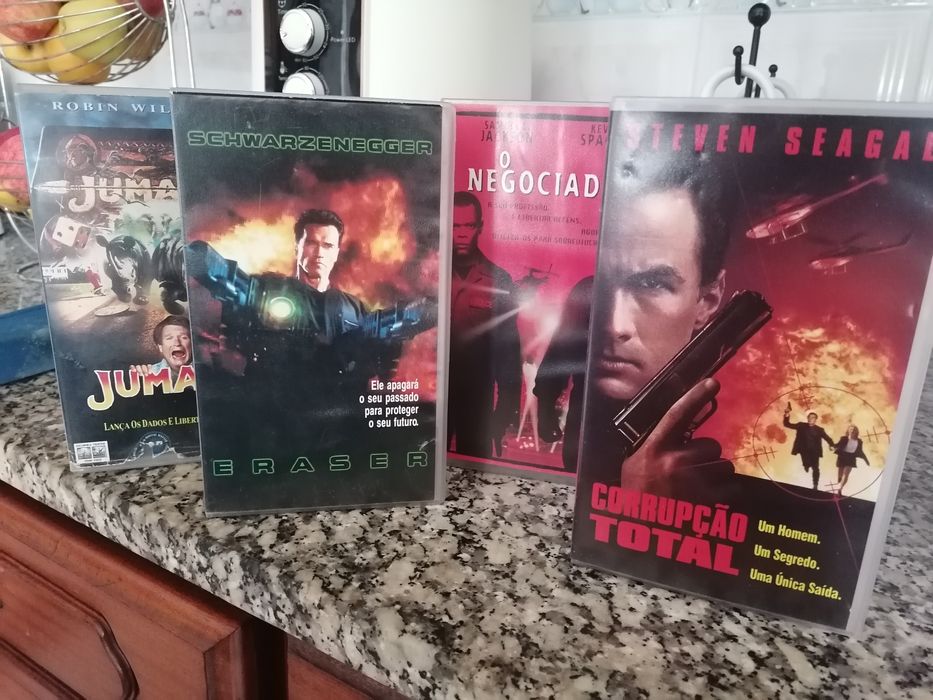 Filmes em VHS...
