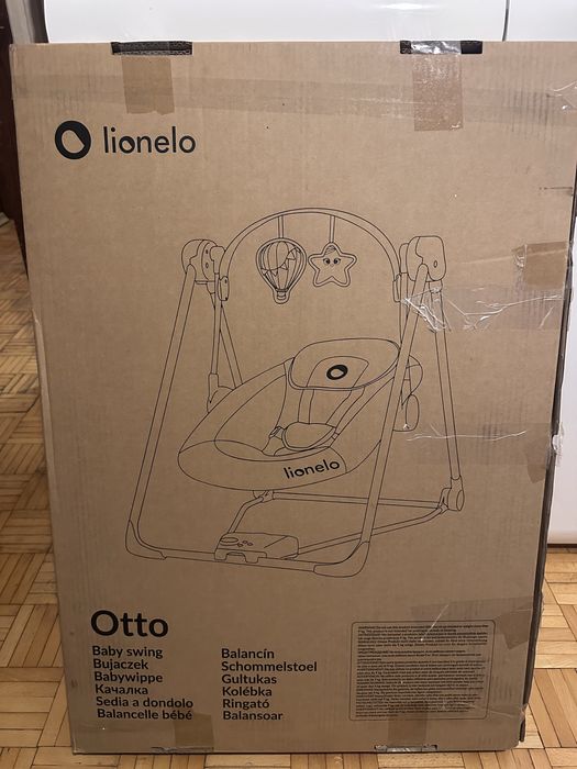 Bujaczek LIONELO Otto Baby Różowo-szary