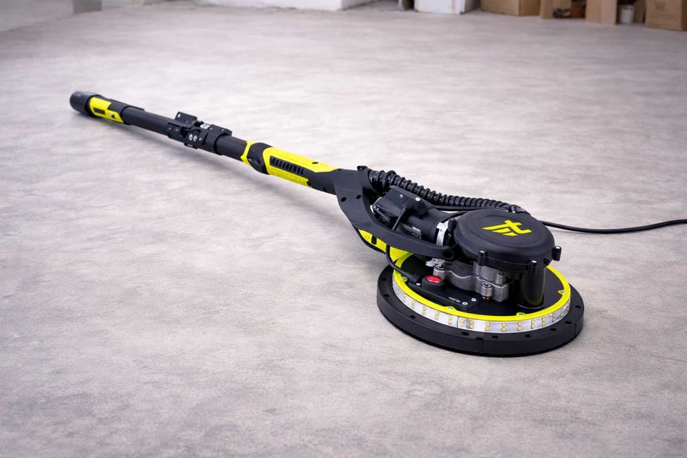 NOWA Szlifierka Żyrafa Do Gipsu Gładzi Tynku Ścian Tynków Dual Led