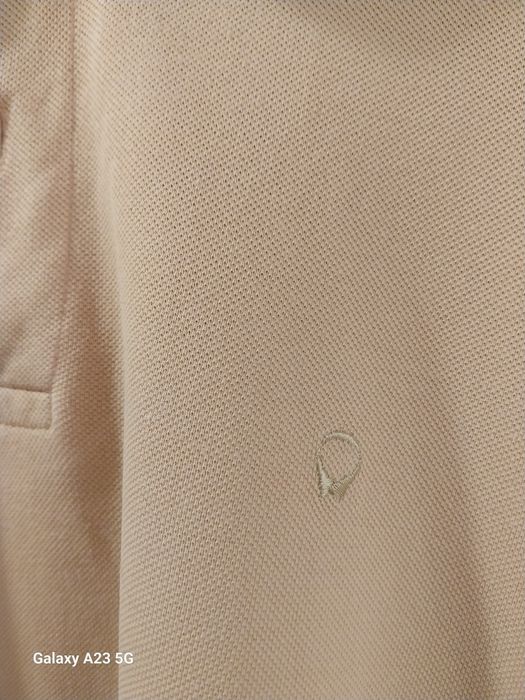Polo para homem, amarelo torrado