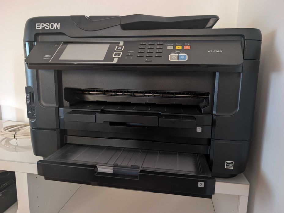 Impressora multifunções A3 profissional EPSON WF-7620dwtf