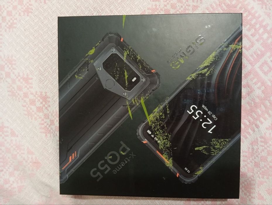 Смартфон Новый!!! Sigma X-treme PQ55 6/64Gb Black UA