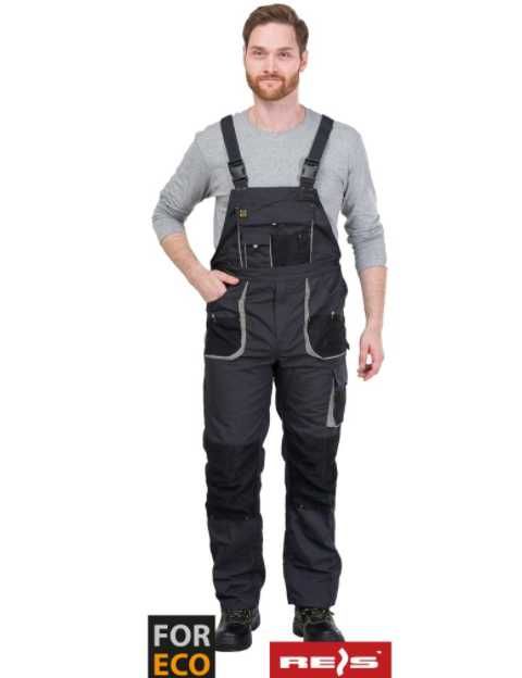 Спецодяг робочий Польща, Захисний напівкомбінезон з міцними кишенями