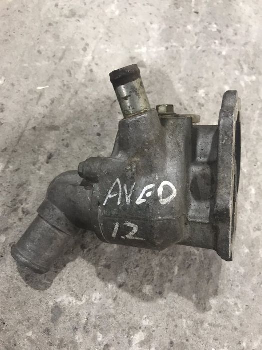 Корпус термостата Chevrolet Aveo, Шевроле Авео 2003-2008 1.2 8V