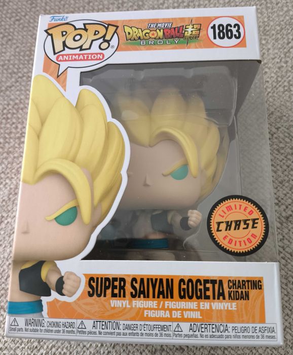 Funko POP - Dragon Ball Super - Super Saiyan Gogeta #1863 - CHASE