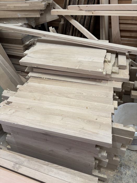 Dąb rustikal blaty stolik schody