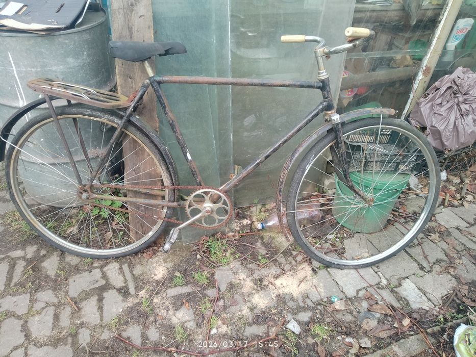 Stary rower Ukraina vintage