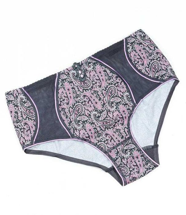 Przepiękne majtki Lanny Mode, super jakość,  4XL, szaro-różowe