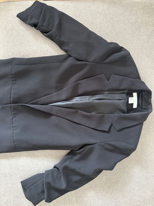 Marynarka z marszczonym rękawami XS H&M