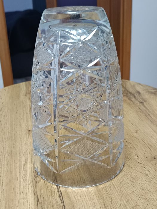 Wazon kryształowy duży vintage