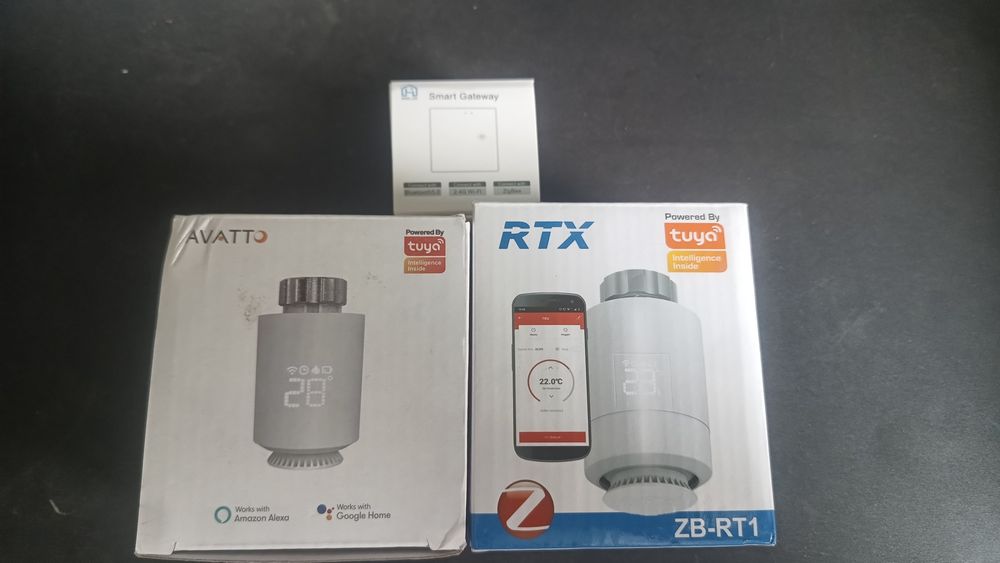 Głowice termostatyczne + bramka ZigBee