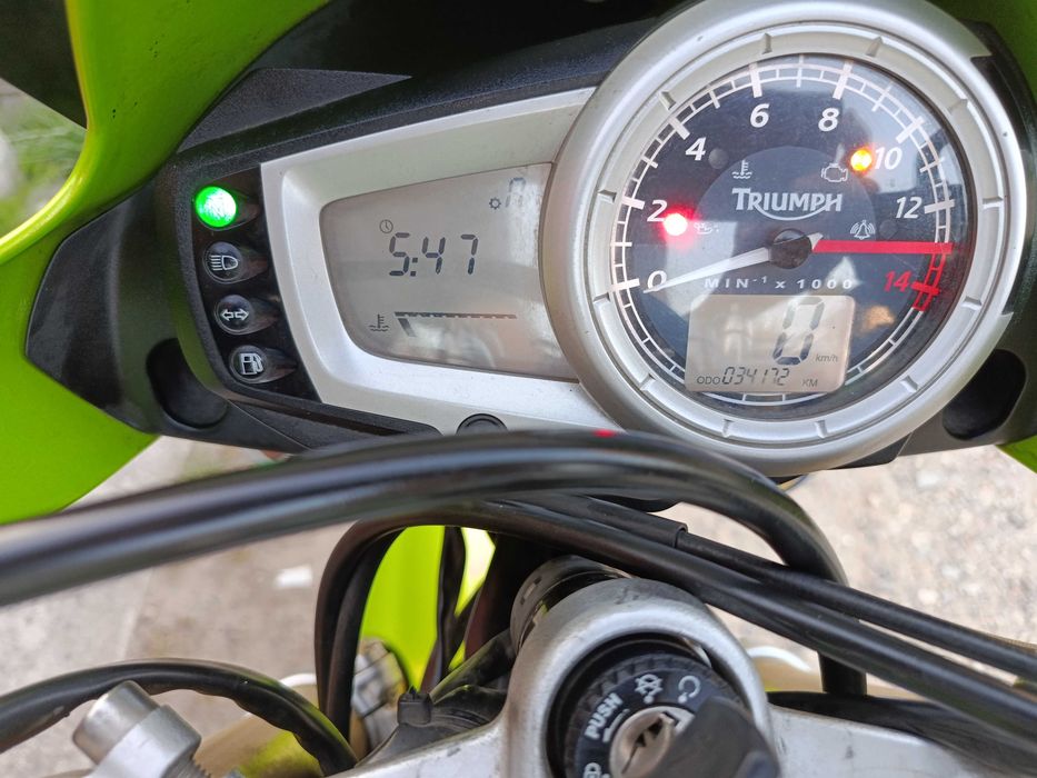 Triumph Street Triple 675 (Roulette Green) Свіжо пригнаний! (Ідеал) Сервісна!
