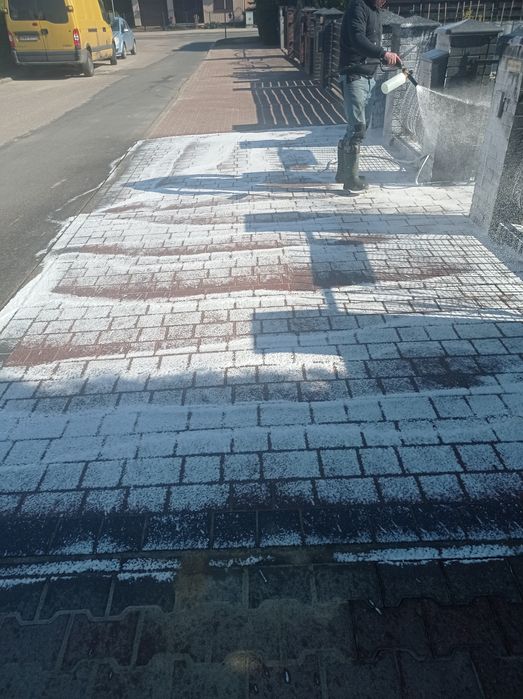 Mycie kostki,elewacji,dachów itp przystępne ceny.