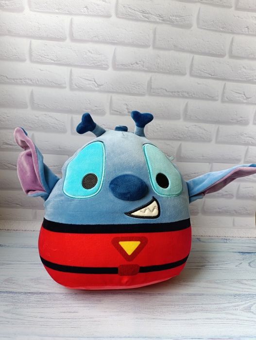 Велика іграшка - подушка Squishmallows. Disney Стіч