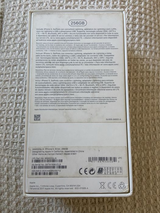 iPhone X 256GB — Desbloqueado — Ótimo estado