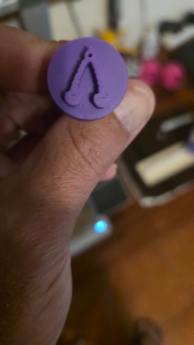 Carimbo para brigadeiros personalizados em 3D