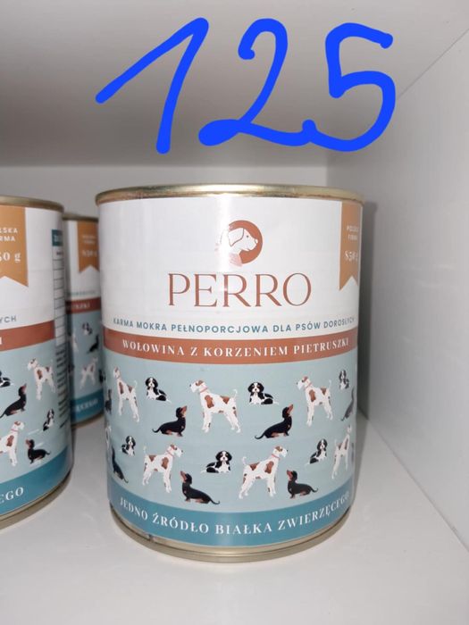 Perro mokra karma 850g - wołowina