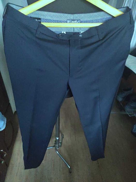 Джинсы брюки Linus wool trousers Germany w36 navy.