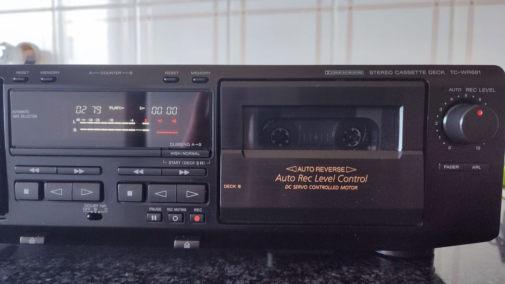 Sony TC-WR681 deck duplo